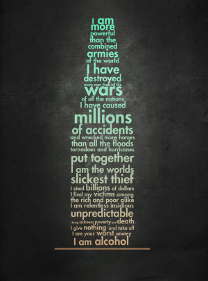 Alcohol Poem by BlackHug