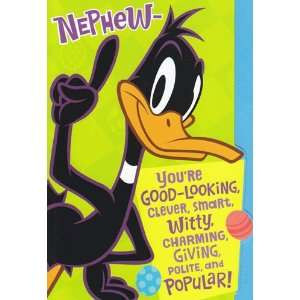Greeting Card Easter Looney Tunes Nephew Youre Good ing Clever