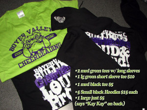 Old Cheer Tees & Sweats for sale