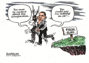 Fiscal cliff © Jimmy Margulies,The Record of Hackensack, NJ,Fiscal ...