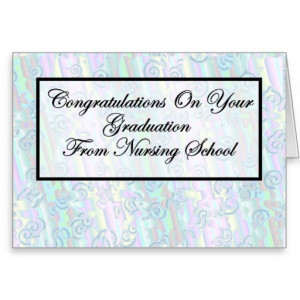 congratulations_nursing_school_graduation_card ...