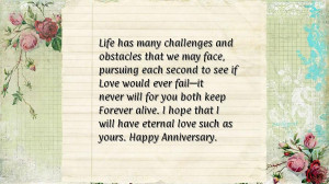 Quotes for Parents Anniversary Card