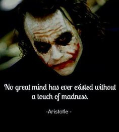 ... Insanity #Quote #History #HistoricalFigure #ClassicLiterature #Joker #