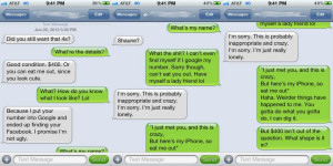 Crazy Craigslist Text – All he wanted was an iPhone 4s but gets ...