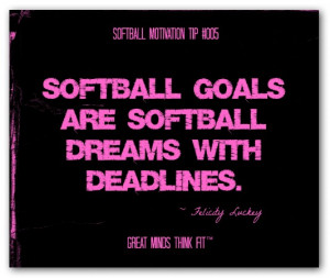 Sports Quotes For Softball Softball motivation - quote #