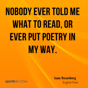 Isaac Rosenberg Poetry Quotes