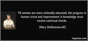 More Mary Wollstonecraft Quotes