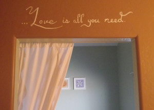Painted Wall Quote