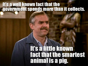 ... gentlemen, please allow us to introduce you to Fiscal Cliff Clavin