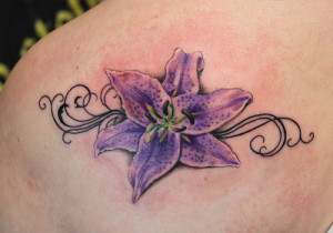 Astounding Lily Flower Tattoos