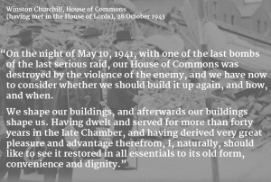 As a true conservative, Churchill did not wish to see the House of ...