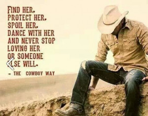 He's my cowboy