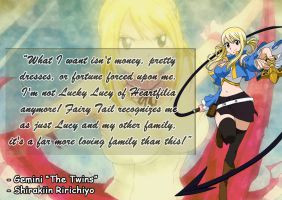 Lucy Heartfilia Quote by ynzzie88