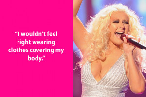 Christina Aguilera Dumb Quote