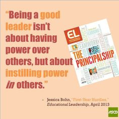 Positive Educational Leadership Quotes ~ Leadership Quotes on ...