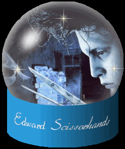 Edward Scissorhands snow globe
