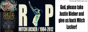 Mitch Lucker R.I.P Profile Facebook Covers