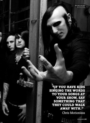Chris Motionless Quotes