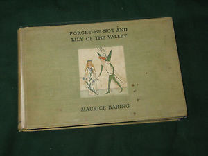 illustrated Forget Me Not Lily of the Valley Maurice Baring 1928