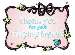 Thank you for the helping hand!