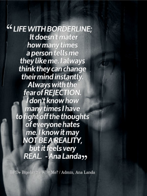 Borderline Personality Disorder Quotes