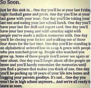 quotes about high school memories tumblr so soon high school memories ...