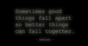 Quote] Good Things Fall Apart by GoldenSunlight