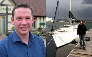 Luke Stimson was sailing from Osaka, Japan, to Southampton when he was ...