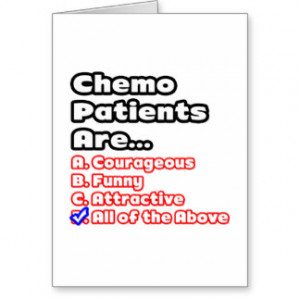 Chemo Patient Quiz Greeting Cards
