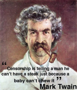 La censure, c'est quand onannonce à un homme qu'il ne peut avoir un ...
