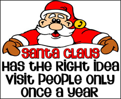 Funny Adult Santa Claus Pictures Santa claus : irony design fun