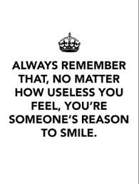 Someone's reason to smile ~words