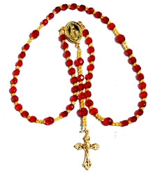 ... babbling the Hail Mary? Isn't vain repetition banned by the Bible