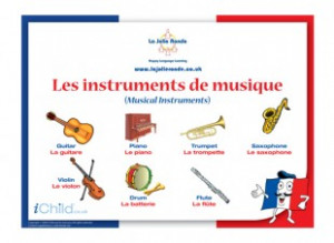 ... . Have fun learning these musical instruments in French and English