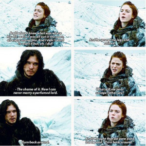Ygritte Game Of Thrones Quotes. QuotesGram