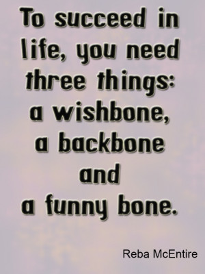 Reba McEntire Quotes Backbone