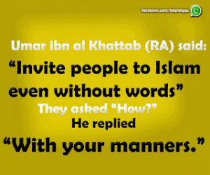 Islamic Manners