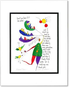 ... finally found words all I could say was thank you.