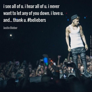 This poster was created with the app Surprise Me - Justin Bieber ...