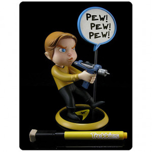 Star Trek Trekkies Captain James T. Kirk Q-Pop Vinyl Figure Review By ...
