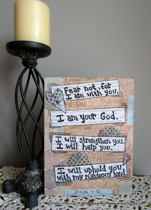 Bible Quote Wood Sign Isaiah 41 Fear Not by AntonMurals on Etsy, $28 ...