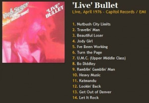 album - bob seger - live bullet (1976)
