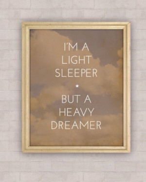 Sleeper · Dreamer quote