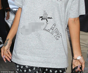 Explicit content: Rihanna pays homage to late rapper 2Pac by wearing a ...