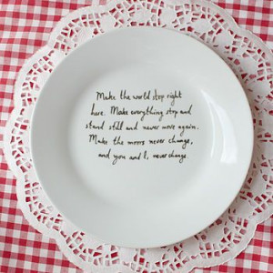 Wuthering Heights Moors Quote Plate by Mr Teacup. $53.12 [not on high ...