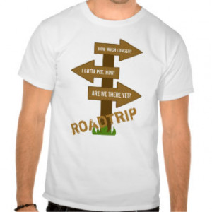 Funny Roadtrip Customizable T-Shirt