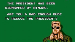 Bad Dudes neqnpf The Best Video Game Quotes Of All Time
