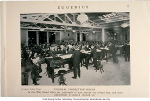 General Inspection Room Ellis Island,& Eugenics: A Journal of Race ...