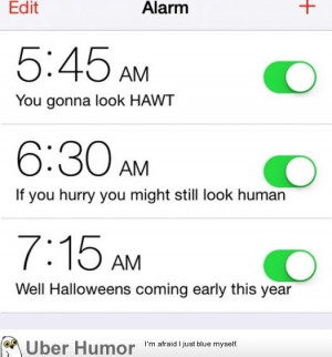 friend showed me her wake up alarms.