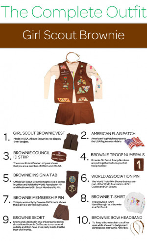 brownie girl scouts pins
